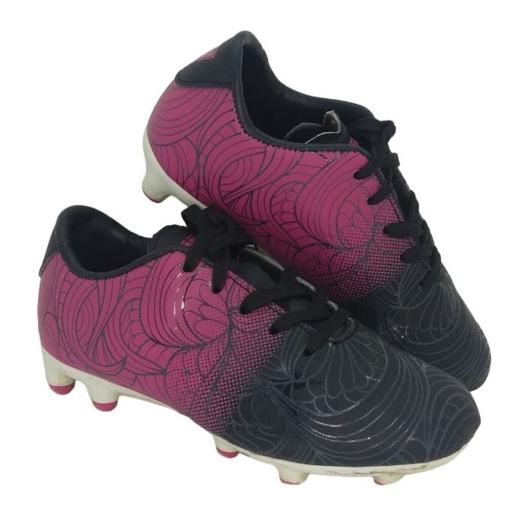 VIZARI Cali Girls Pink & Black Soccer Cleats - Size: 11C